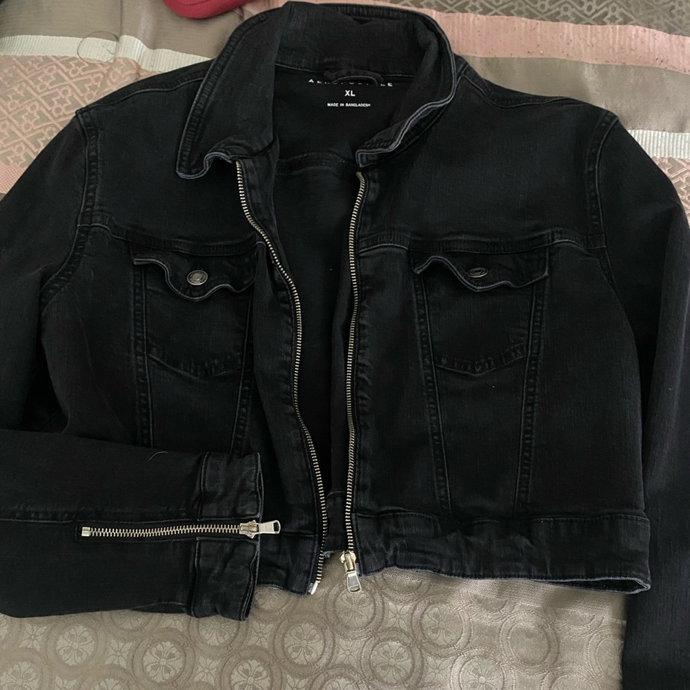 Cropped Jean Jacket